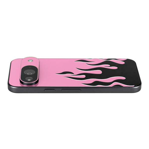 Pink Flames Google Pixel 9 Skin